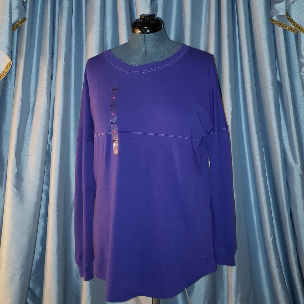 PINK Victoria's Secret Long Sleeve Tee Size; Medium NWT